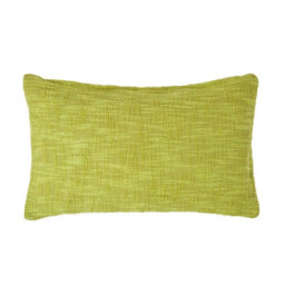 Homescapes Nirvana Cotton Green Rectangular Cushion Cover, 30 X 50 Cm