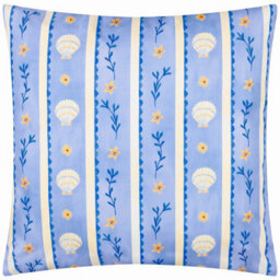 Furn. Sea Shells Striped Outdoor Cushion Cover - thumbnail 2