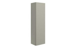 Aquarius Sophie 605mm Vanity Unit Matt Latte Tall Boy Set With Brushed Brass Brassware - thumbnail 3