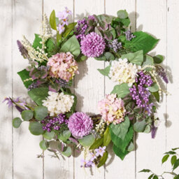 Dibor Traditional Woodland Treasures Front Door Autumn Wreath Winter Spring Wreath 26Cm - thumbnail 1