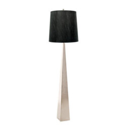 Luminosa Lighting Luminosa Ascent Floor Lamp With Tapered Shade, Polished Nickel - thumbnail 1