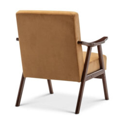 Velvet Gold Selma Accent Chair - thumbnail 7