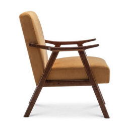 Velvet Gold Selma Accent Chair - thumbnail 6
