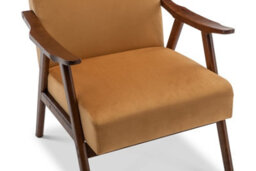 Velvet Gold Selma Accent Chair - thumbnail 4