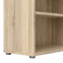 Wyld Haus Dris Oak-Effect Tall Bookcase, 5 Shelves, Natural - thumbnail 7