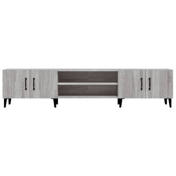 Vidaxl Tv Cabinet Grey Sonoma 180X31.5X40 Cm Engineered Wood - thumbnail 6
