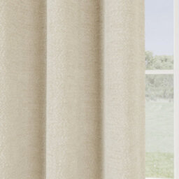 Enhanced Living Royale Cream Room Darkening Boucle Readymade Curtains (Pair) - 66 X 72 Inch (168X183Cm) - thumbnail 3