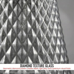 Modern Glass Dome Lamp Shade For Ceiling Or Table Lamps E27 Fit 16Cm Diameter Vintage Industrial Style - thumbnail 7
