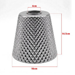 Modern Glass Dome Lamp Shade For Ceiling Or Table Lamps E27 Fit 16Cm Diameter Vintage Industrial Style - thumbnail 4