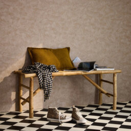 Sweeek. Bamboo Bench Fidji Natural 120X38X46 Cm - thumbnail 2