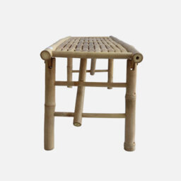 Sweeek. Bamboo Bench Fidji Natural 120X38X46 Cm - thumbnail 4