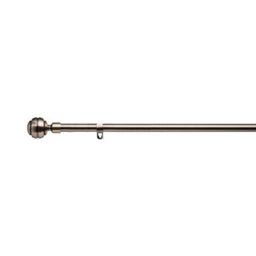 Metal Curtain Pole Track Rail Complete 120----210Cm - thumbnail 2