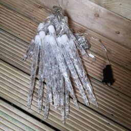 Samuel Alexander 6.9M Icicle Christmas Chaser Lights With 72 Blue Leds - thumbnail 4