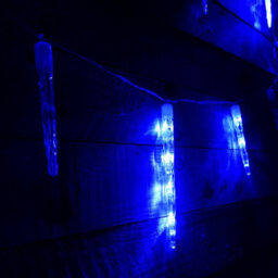 Samuel Alexander 6.9M Icicle Christmas Chaser Lights With 72 Blue Leds - thumbnail 5