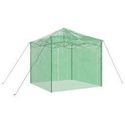 Walplus Greenhouse Folding With Roof Green 290 X 290 X 315 Cm Steel - thumbnail 4