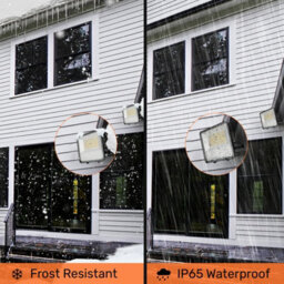 paul russells 100W Led Floodlight, 13500 Lumens, Ip65 Waterproof Outdoor Security Lights, 4000K Natural Cool White - thumbnail 6