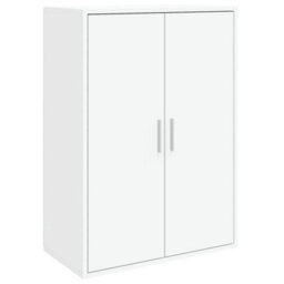 Berkfield Sideboards 2 Pcs White 60X31X84 Cm Engineered Wood - thumbnail 4
