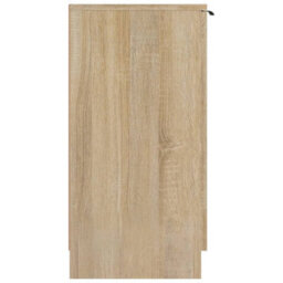 Berkfield Shoe Cabinet Sonoma Oak 59X35X70 Cm Engineered Wood - thumbnail 4