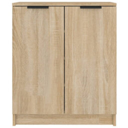 Berkfield Shoe Cabinet Sonoma Oak 59X35X70 Cm Engineered Wood - thumbnail 3