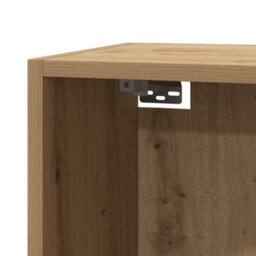 Berkfield Modern Tv Cabinet Artisan Oak 30.5X30X110 Cm Engineered Wood - thumbnail 8
