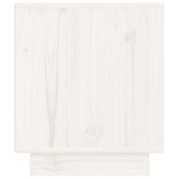 Berkfield Bedside Cabinets 2 Pcs White 40X34X40 Cm Solid Wood Pine - thumbnail 7