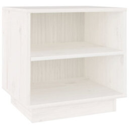 Berkfield Bedside Cabinets 2 Pcs White 40X34X40 Cm Solid Wood Pine - thumbnail 2