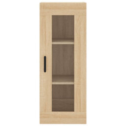 Berkfield Highboard Sonoma Oak 34.5X34X180 Cm Engineered Wood - thumbnail 6