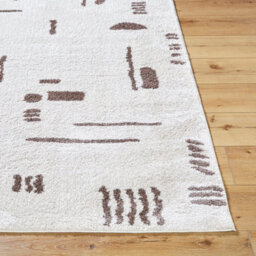 Livabliss Fossay Shaggy-Washable Beige Brown Modern Hig Pile Living Bedroom Rug 200 X 275 Cm Easy Care, Non Shedding - thumbnail 5