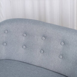 Homcom Kids Sofa Children Couch Toddler Armchair Seat Bedroom Nursery Grey - thumbnail 9