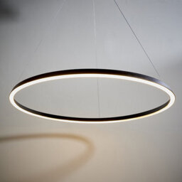 Luminosa Lighting Luminosa Staten Integrated Led Pendant Light Matt Black, White Silicone - thumbnail 3