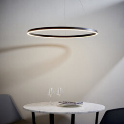 Luminosa Lighting Luminosa Staten Integrated Led Pendant Light Matt Black, White Silicone - thumbnail 2