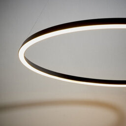 Luminosa Lighting Luminosa Staten Integrated Led Pendant Light Matt Black, White Silicone - thumbnail 4