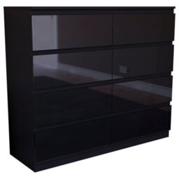 Lassic Vida Designs Glinton 8 Drawer Chest (100% Fsc) , Black - thumbnail 8