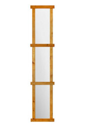 Mirroroutlet The Trellis Garden Mirror Scandinavian Spruce Wood 180Cm X 36Cm - thumbnail 2