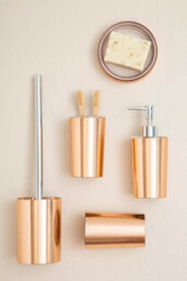 Orsina Shine Toilet Brush And Holder Bathroom Set - thumbnail 3