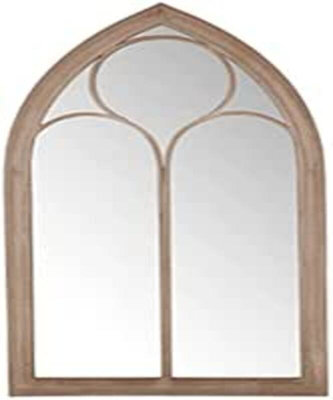 Biznest 112X61Cm Distressed Arch Mirror - Neutral, The World's Largest Mirror Collection Of Biznest Store
