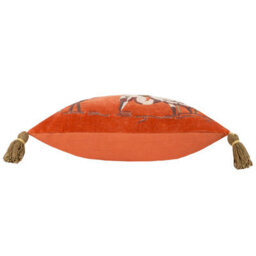 Wylder Kushiro Embroidered Velvet Feather Filled Cushion - thumbnail 2