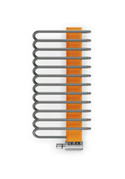 Terma Michelle Graphite & Orange Electric & Gas Towel Warmer (W)400mm X (H)780mm