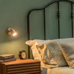 Valuelights Benton Antique Brass Single Ip44 Bathroom Wall Spotlight And Cool Bulb - thumbnail 2