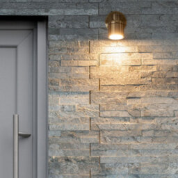 Valuelights Benton Antique Brass Single Ip44 Bathroom Wall Spotlight And Cool Bulb - thumbnail 3