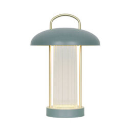 Nordlux Mirano Metal Table Battery Light 3-Level Dimming Green,battery Led
