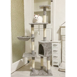 Gr8 Home Cat Tree Scratching Climbing Post Ladder Sleeping Jumping Pet Kitten Play Toy - thumbnail 3
