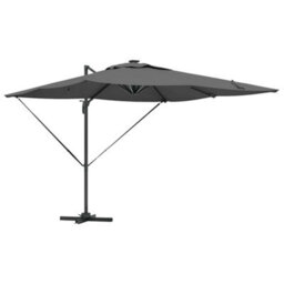 Berkfield Modern Cantilever Roma Parasol 286 X 285 X 270 Cm Aluminium - thumbnail 1