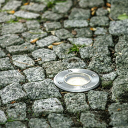 CGC Lighting Nola - Cgc Round Small Single Stainless Steel Pathway Inground Or Decking Lights - thumbnail 2