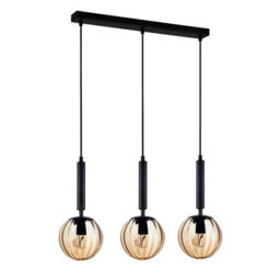 Luminosa Lighting Luminosa Ravena Modern 3 Light Bar Pendant Ceiling Light, E27 - thumbnail 1
