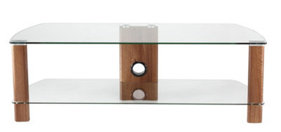 Alphason Century Tv-Stand Walnut Look/glass, 1200mm - image 1