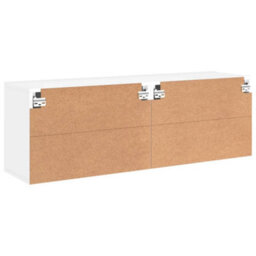 Berkfield Tv Cabinets Wall-Mounted 2 Pcs White 60X30X41 Cm - thumbnail 9
