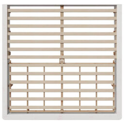 Berkfield With Storage White 200 X 200 Cm Wood - thumbnail 8