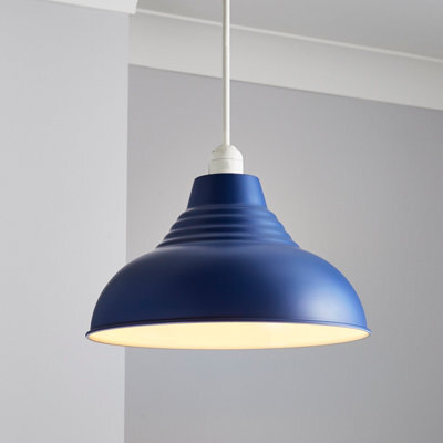 Inlight Lucia Navy Pendant Round Light Shade (D)30Cm - image 1
