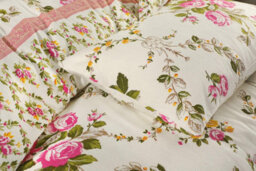 Kampala Hill Olivia Brushed Cotton Flannelette Floral Sheet Set - thumbnail 5